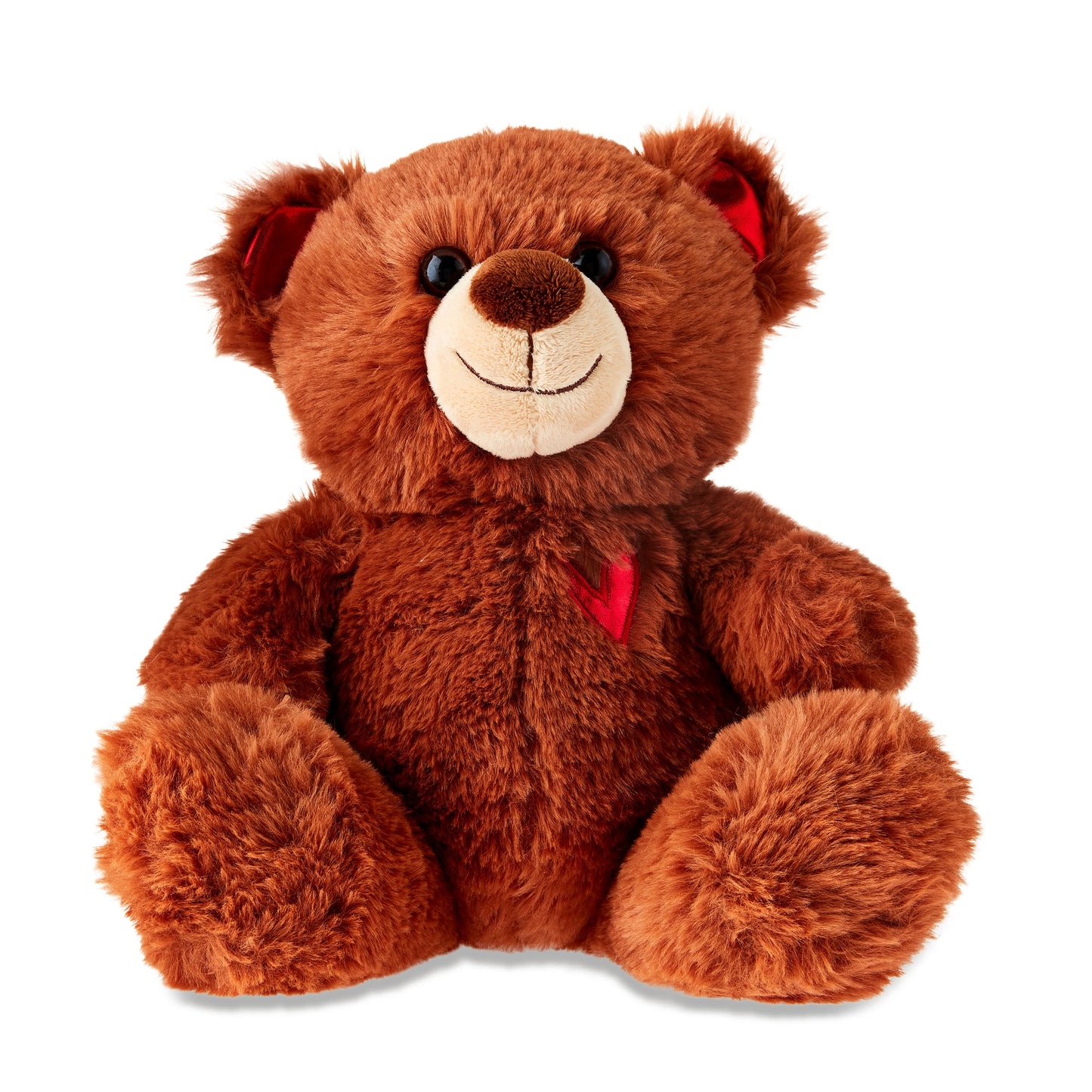 Valentine's Day Brown Bear Plush, 10 in, by Way To Celebrate