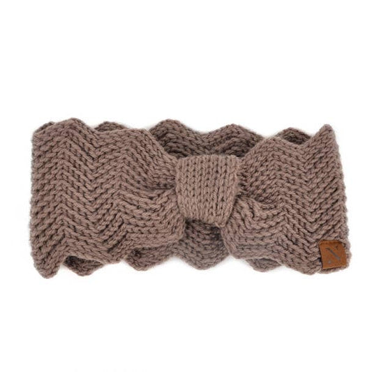 Women's Knotted Knit Winter Head Band